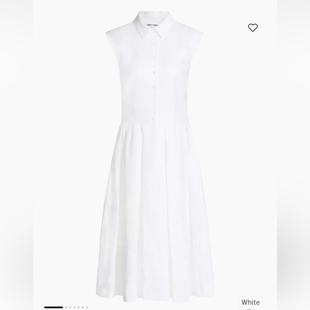 Reformation

Prim Linen Midi-Shirtdress